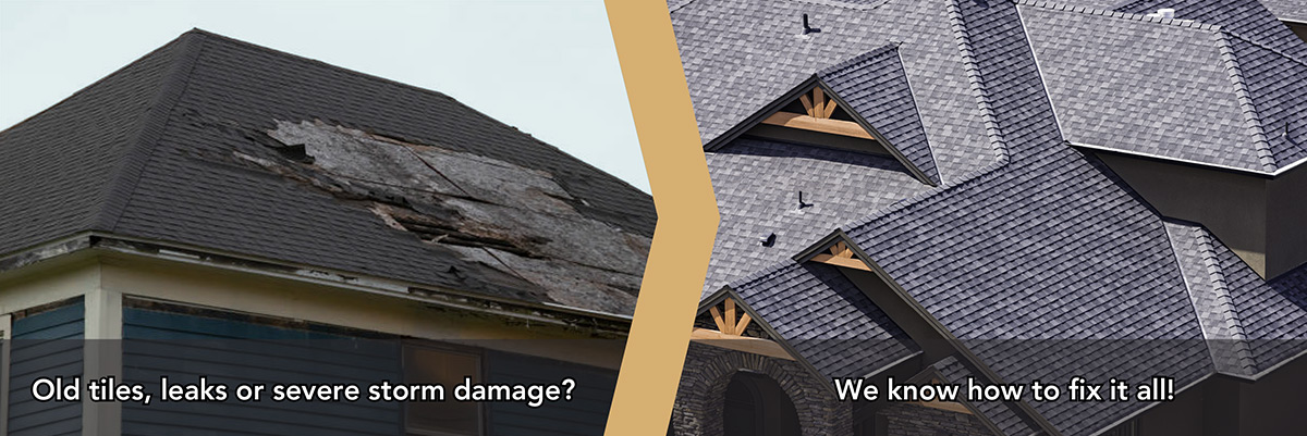 Roofing storm damange